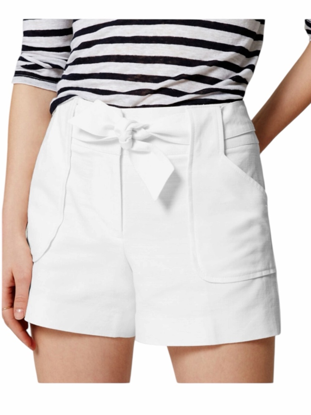 LOFT Tie Waist SALLY Shorts NWT